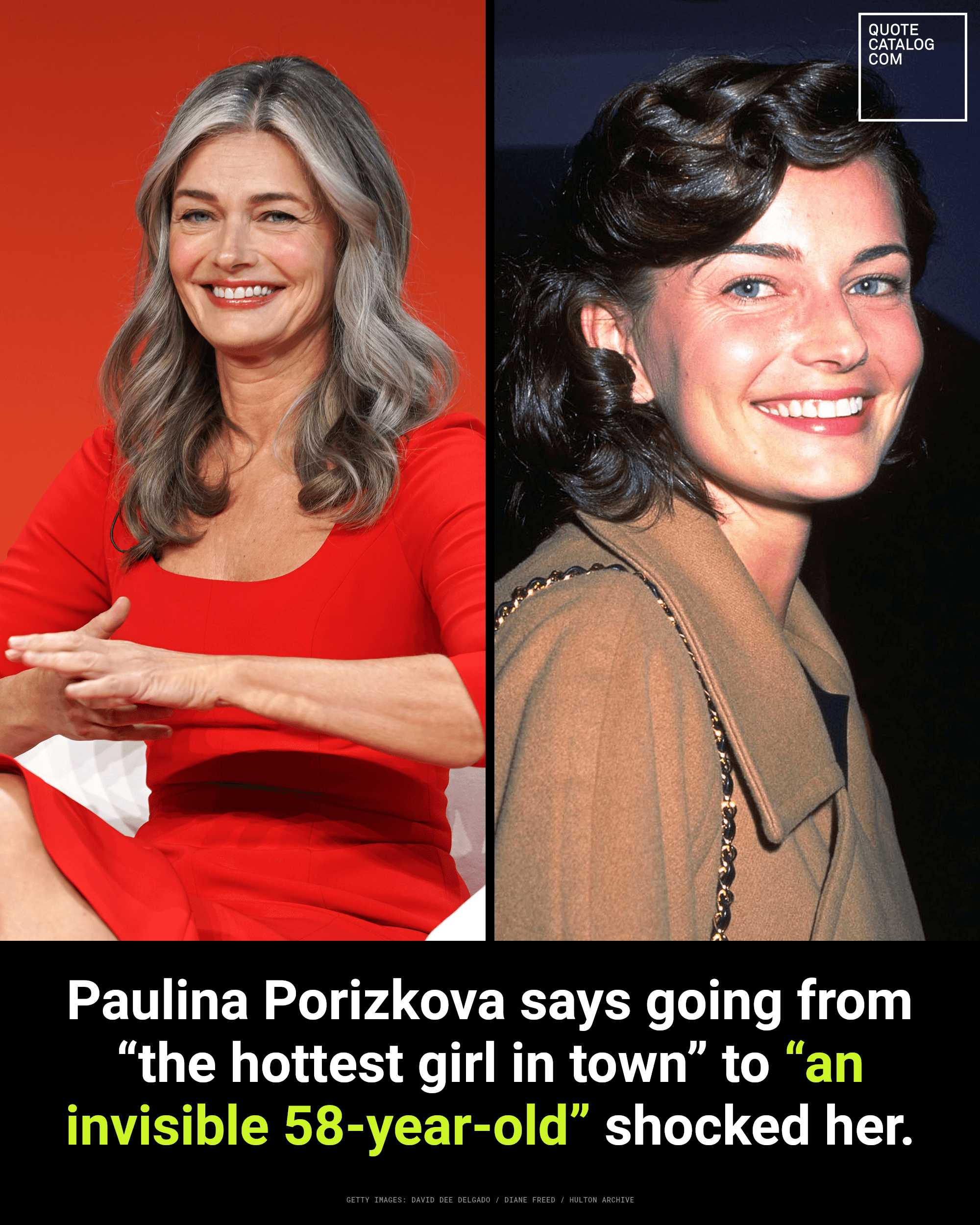 Model Paulina Porizkova, now 61, says she got about 4 matches in 5 years on the dating app Raya. “Older women are f---ng invisible on Raya,” she said. She says…