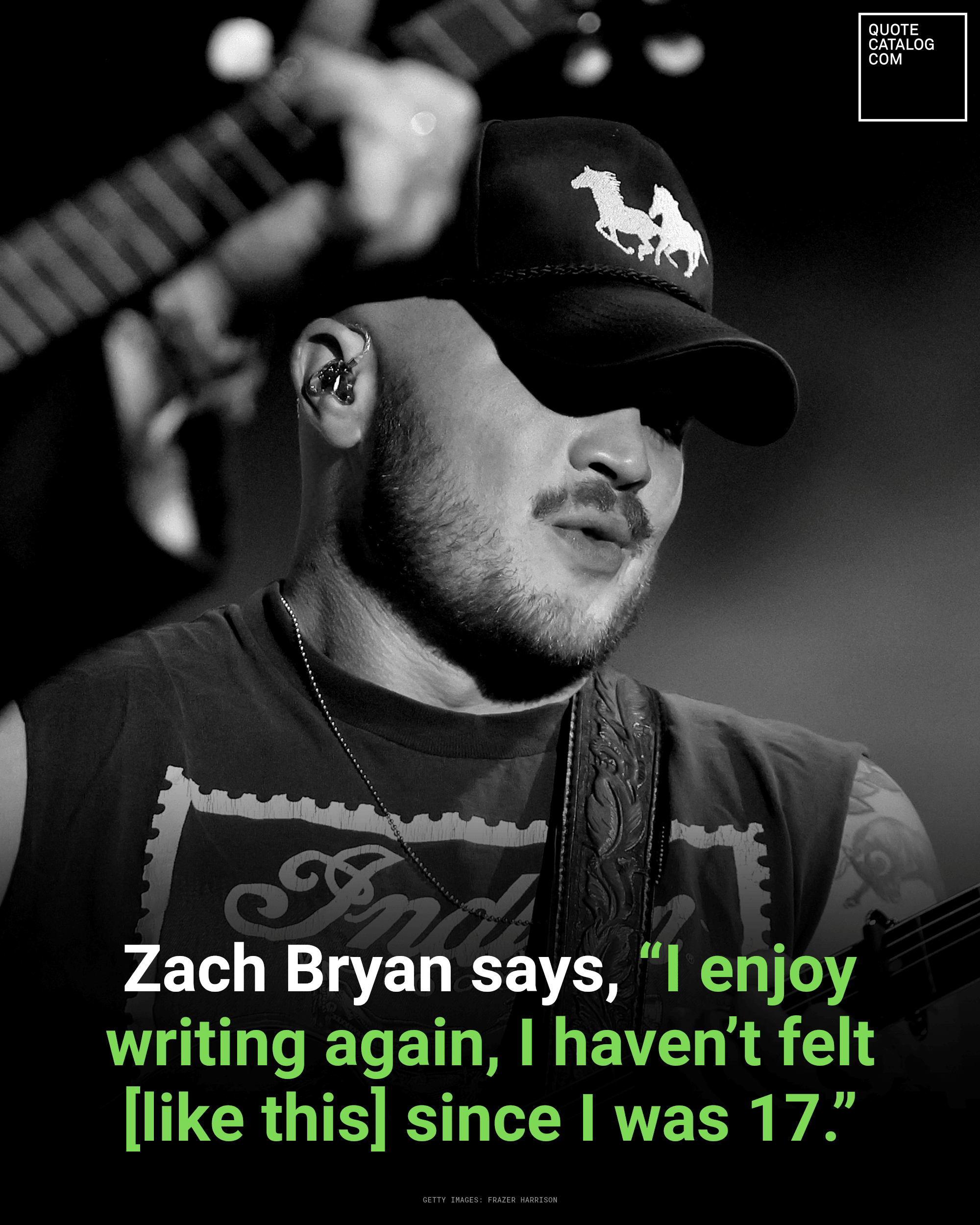 Zach Bryan says quitting alcohol has brought back his excitement for songwriting, along with the urge to get up in the morning and do things he enjoys.…