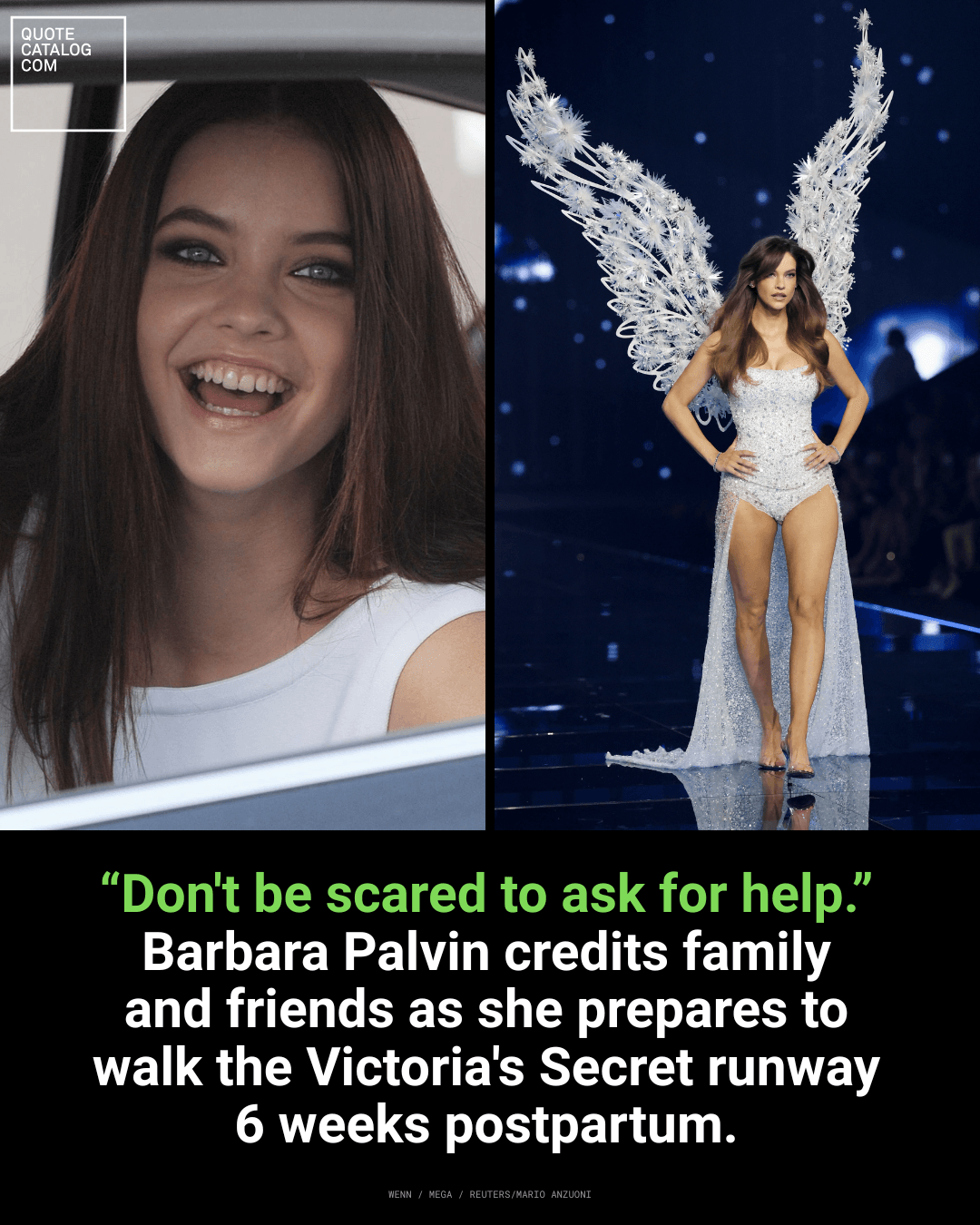 Barbara Palvin walked the Victoria's Secret Fashion Show runway in Los Angeles on Oct. 18, roughly six weeks after giving birth to her daughter Sylvie around…