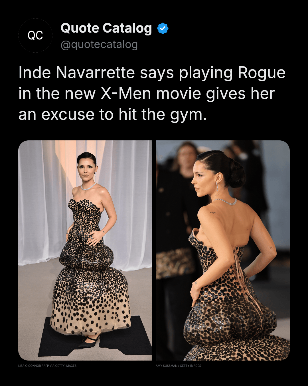 Inde Navarrette calls herself “the laziest person,” but playing Rogue in Marvel’s upcoming X-Men movie has the 25-year-old looking forward to the physical work…