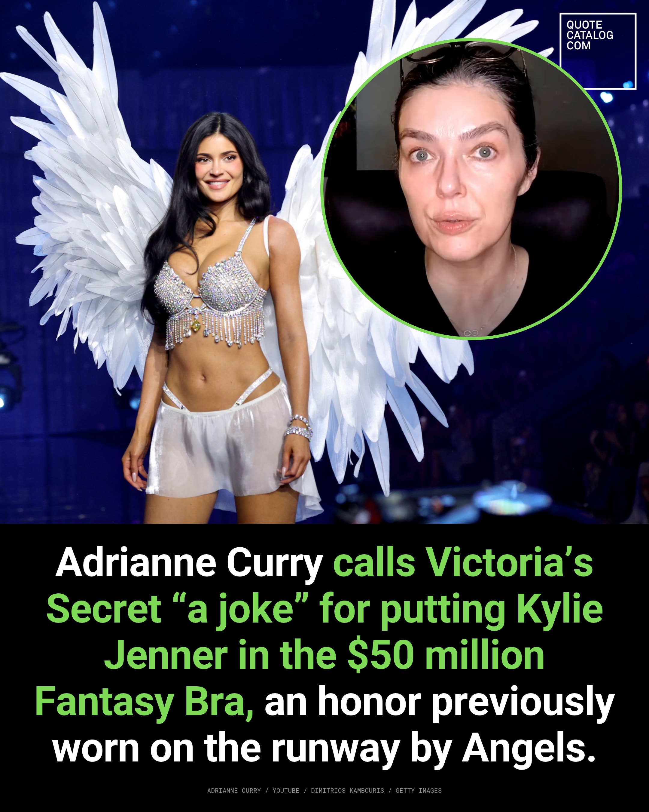Adrianne Curry says Victoria’s Secret gave Kylie Jenner an honor that should’ve gone to an established Angel when the 29-year-old made her runway debut in the…