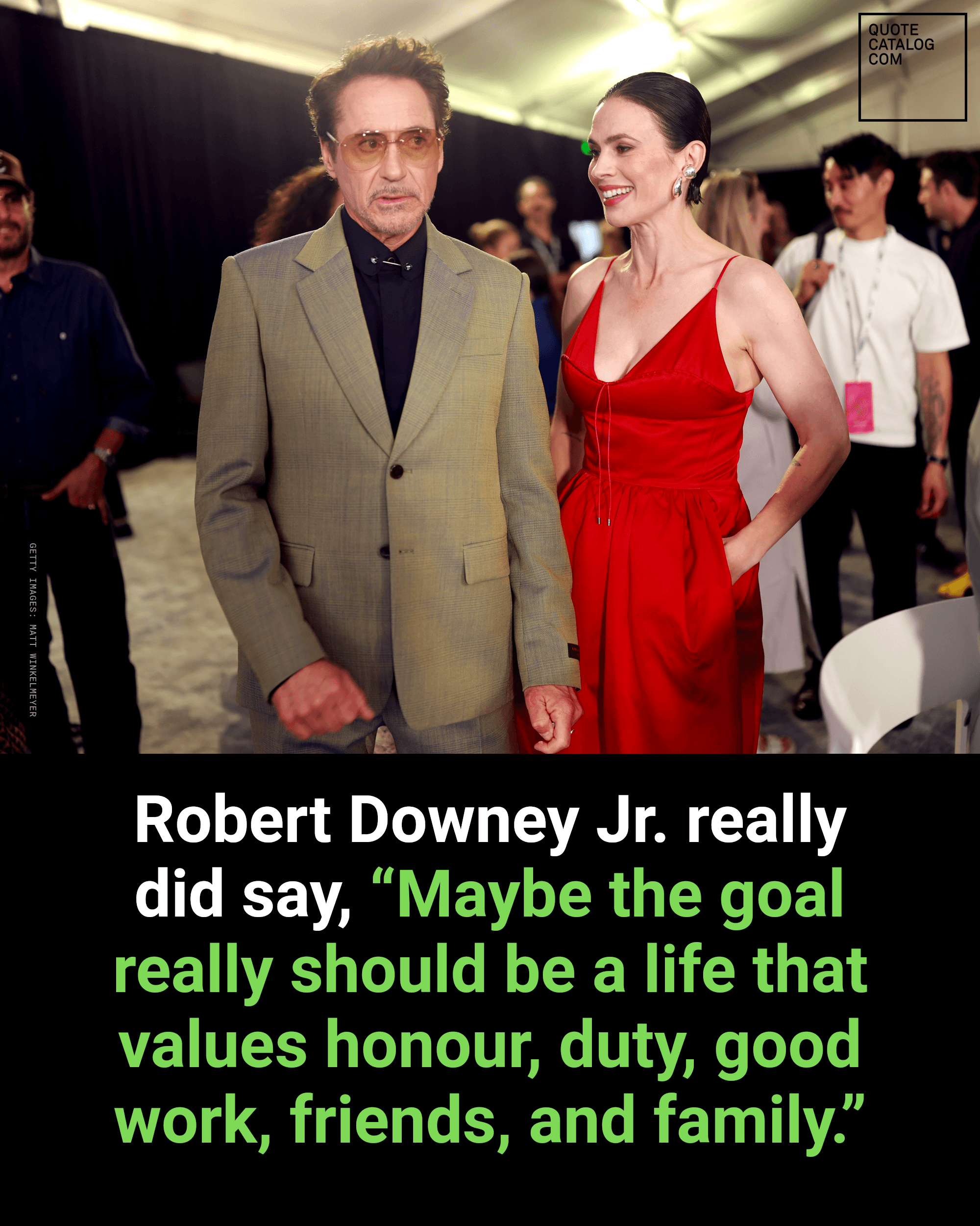 Robert Downey Jr.’s documented words about friendship begin with something he’d spent years chasing: happiness. A separate viral quote credited to him, about…