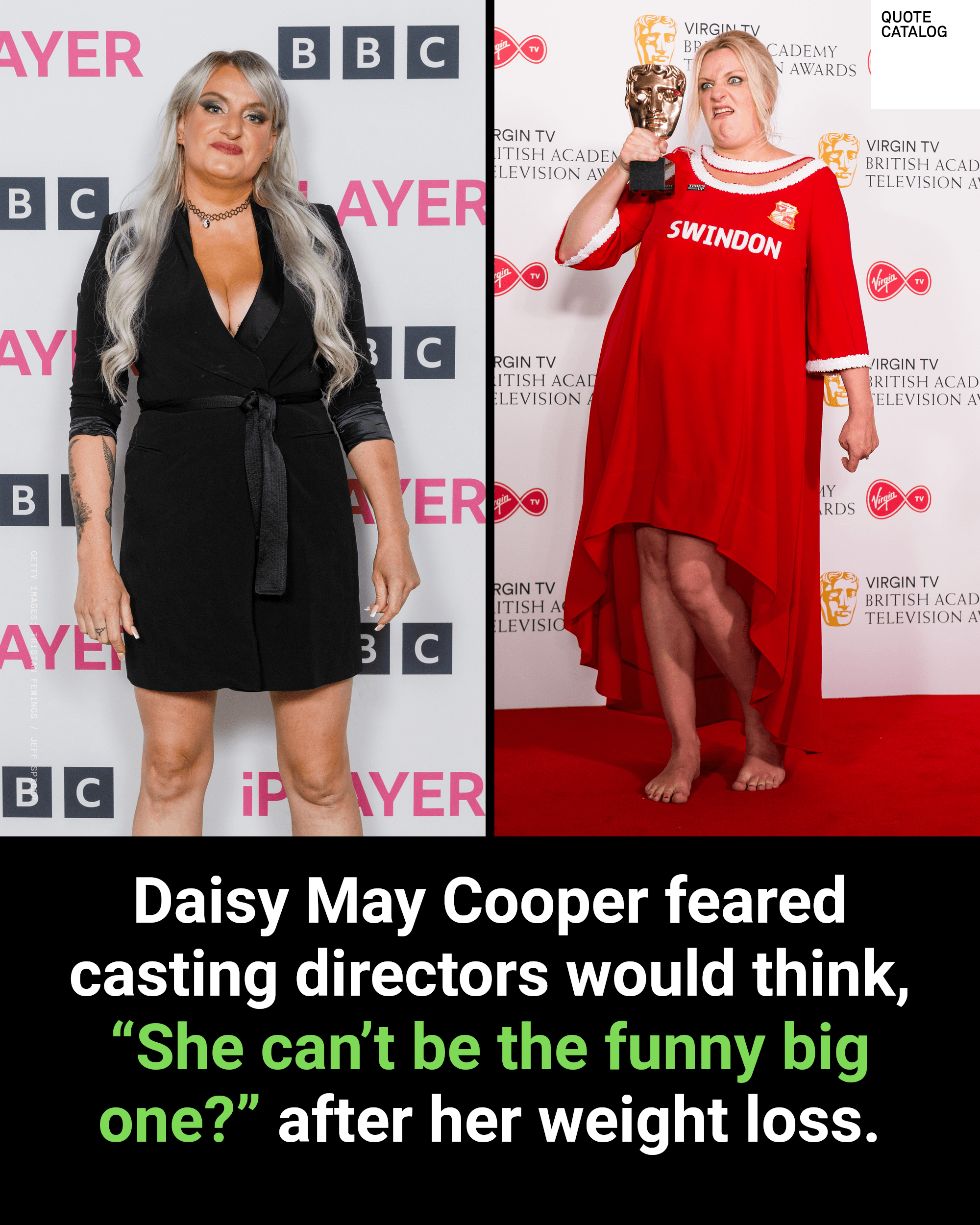 After losing 10 stone, Daisy May Cooper worried whether casting directors would still see a place for her in comedy. The This Country actor, 40, said she…