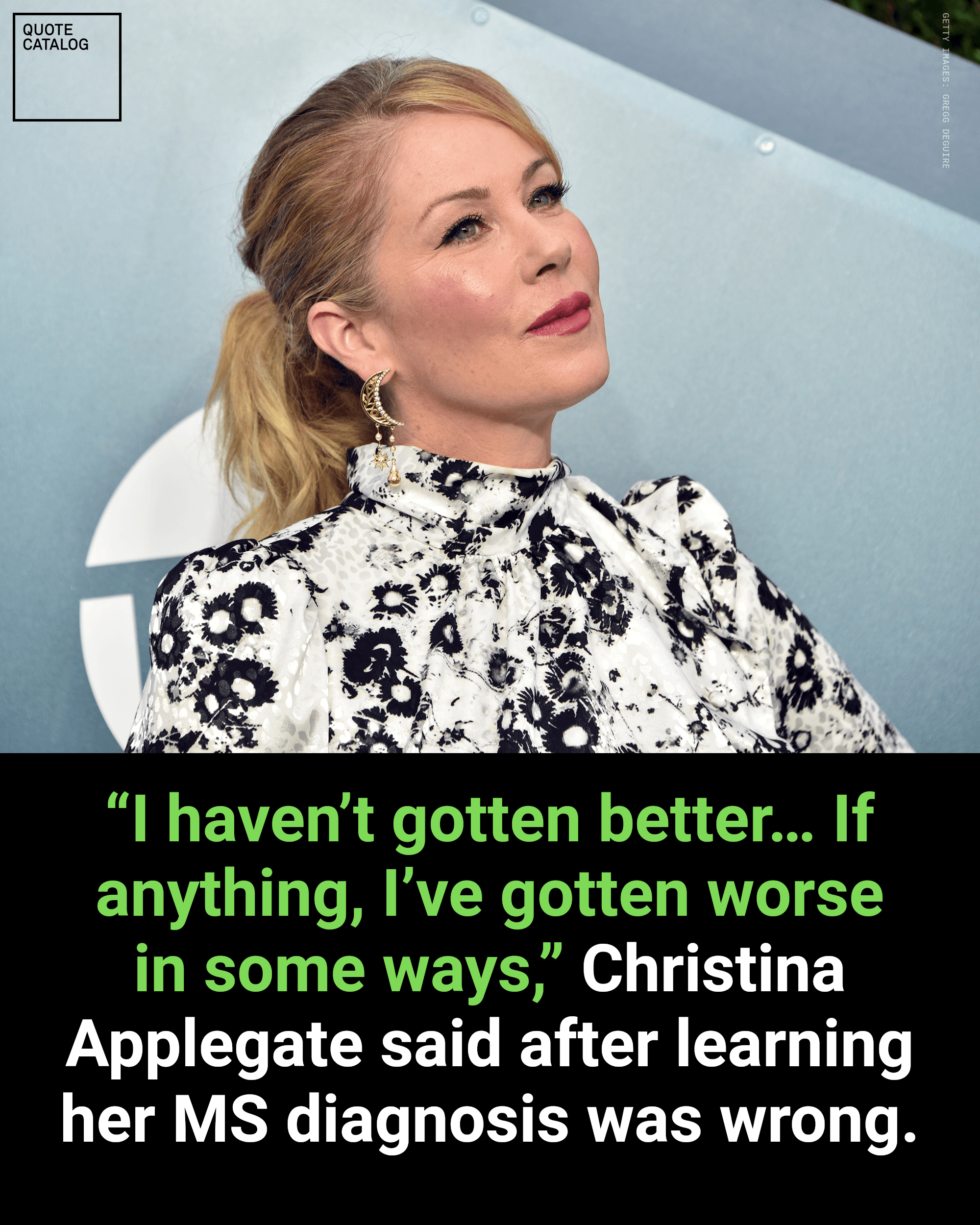 Christina Applegate still needs a wheelchair to get from her car to medical appointments, even after doctors ruled out the multiple sclerosis diagnosis she'd…