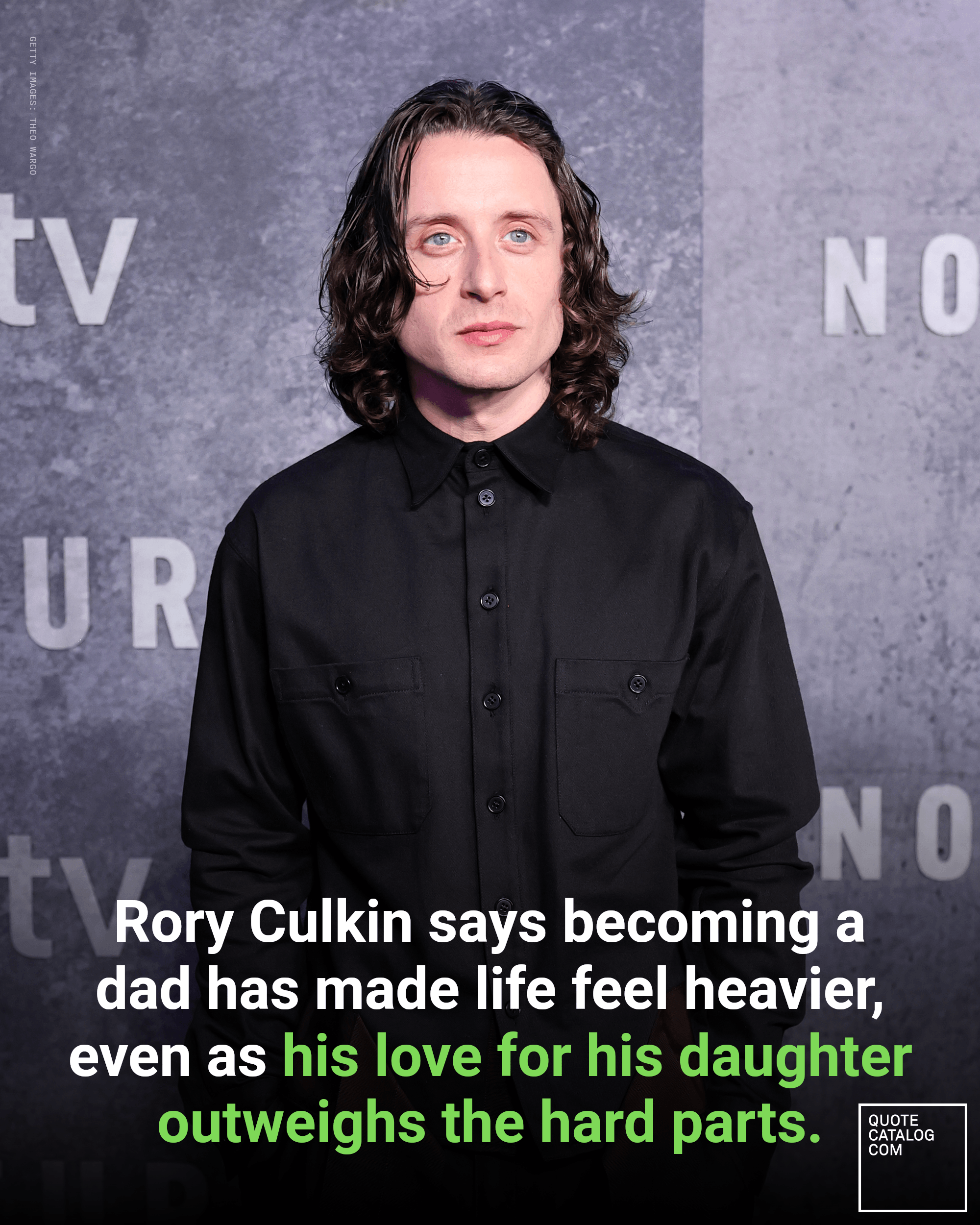 Rory Culkin says saying goodbye to his baby daughter can leave him choked up on the train. Since becoming a dad, even time feels different. “Having a child…