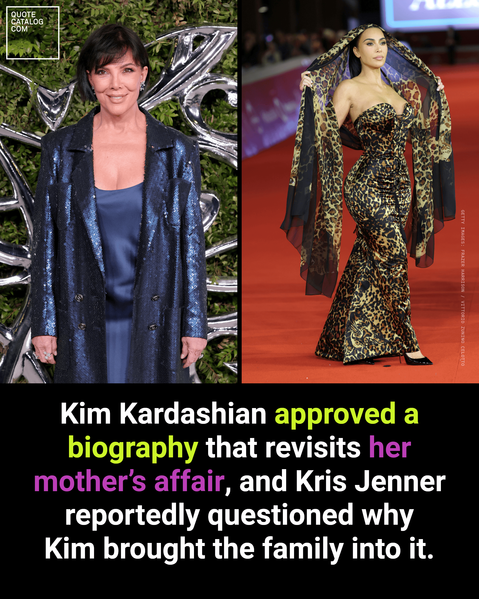 Kris Jenner reportedly objected to her decades-old affair appearing in Kim Kardashian’s authorized biography, asking on camera: “Why did Kim drag us all into…