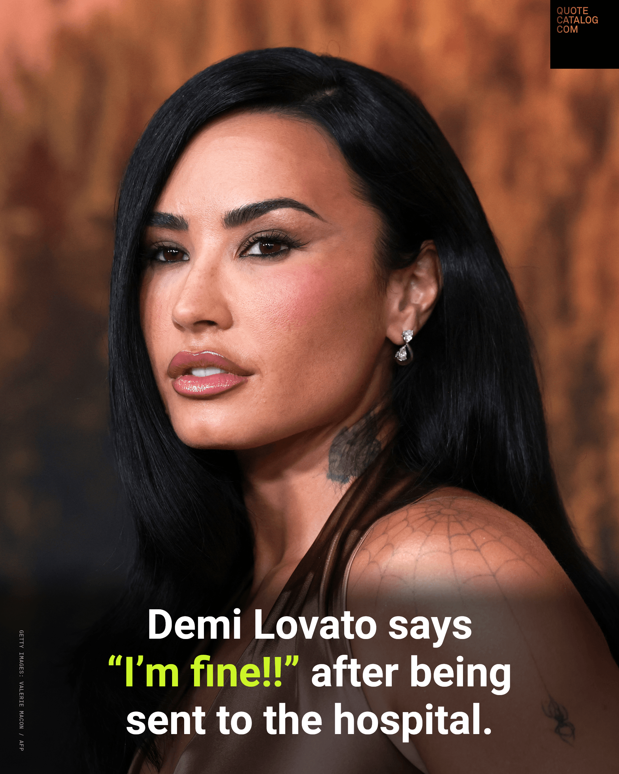 Demi Lovato needed an IV during a hospital visit after a suspected reaction to something she'd eaten. The 34-year-old singer posted to Instagram Stories around…
