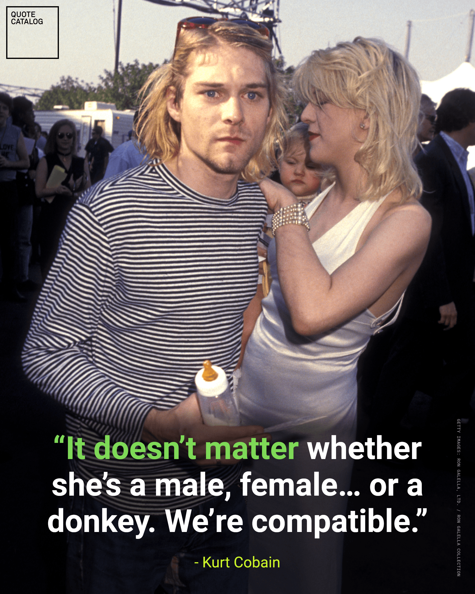 Why would he say it like that... 🤣 Of his relationship with Courtney Love, Kurt Cobain told Rolling Stone in 1992: “I’m just happier than I’ve ever been. I…