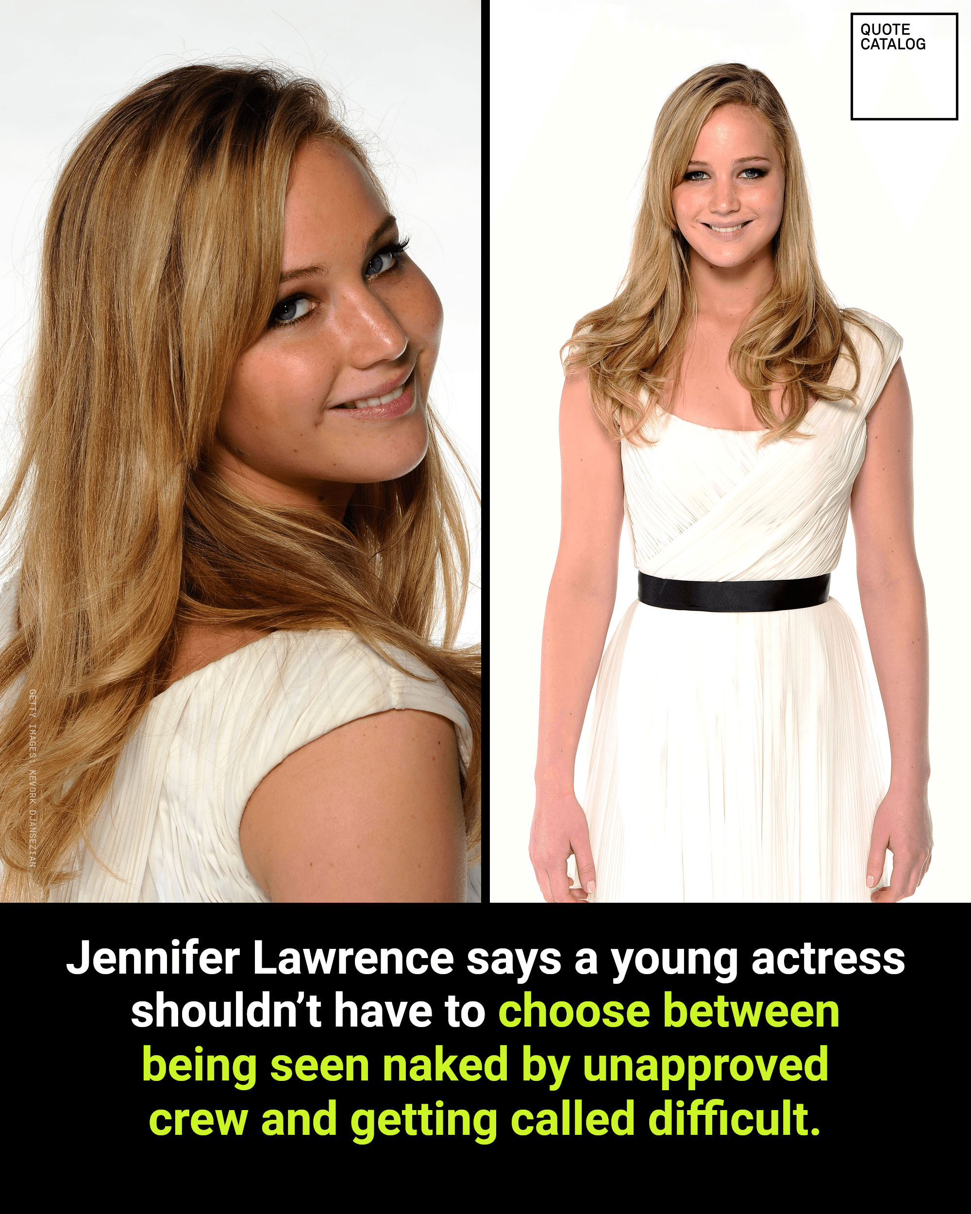 Jennifer Lawrence says she “came down hard” when crew members who weren't approved to be present were on set while she was filming nudity. She wanted to…