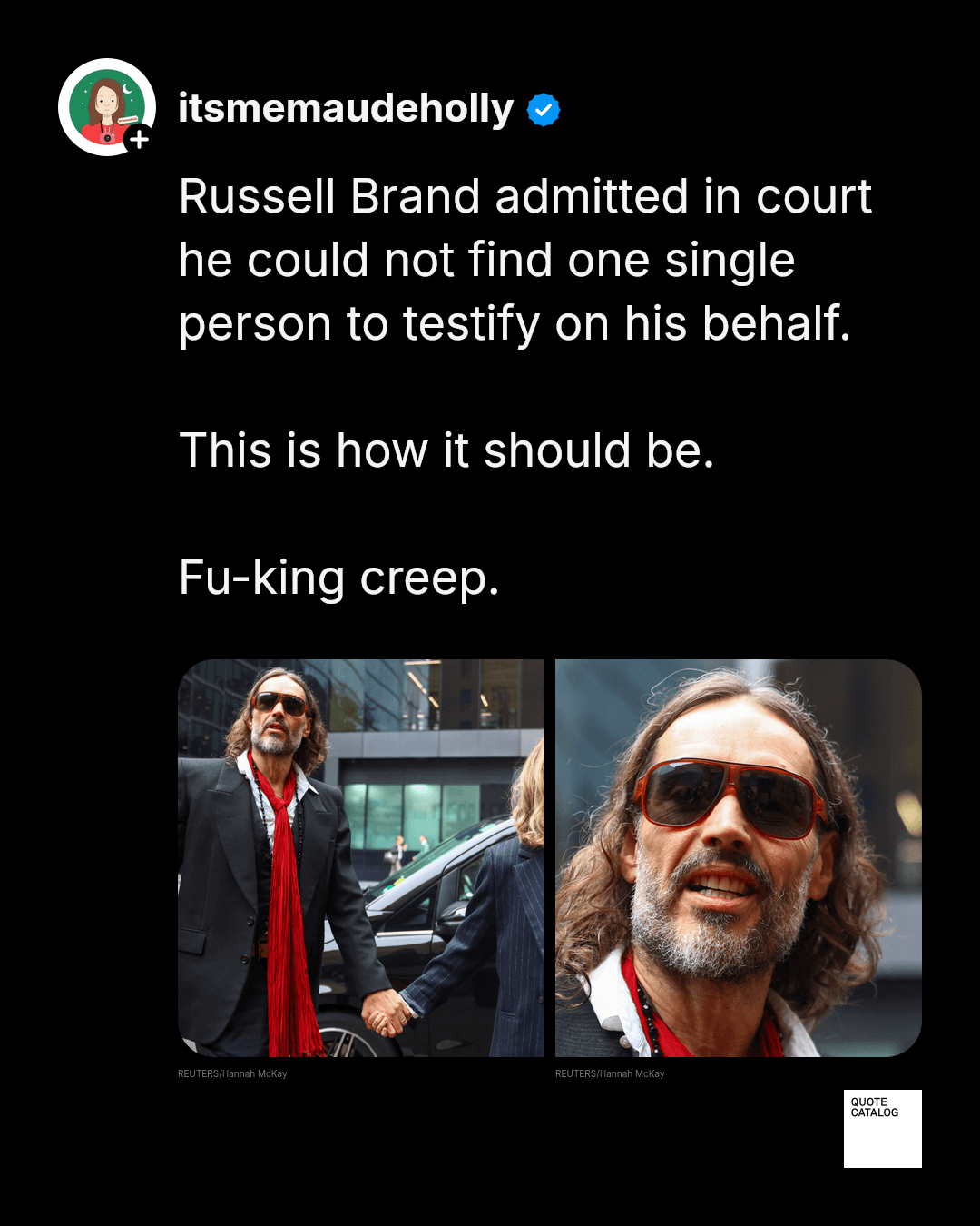 Laura Brand testified in her husband Russell Brand’s defense at his sex-crimes trial on October 29, a day after he told the jury that longtime friends and…