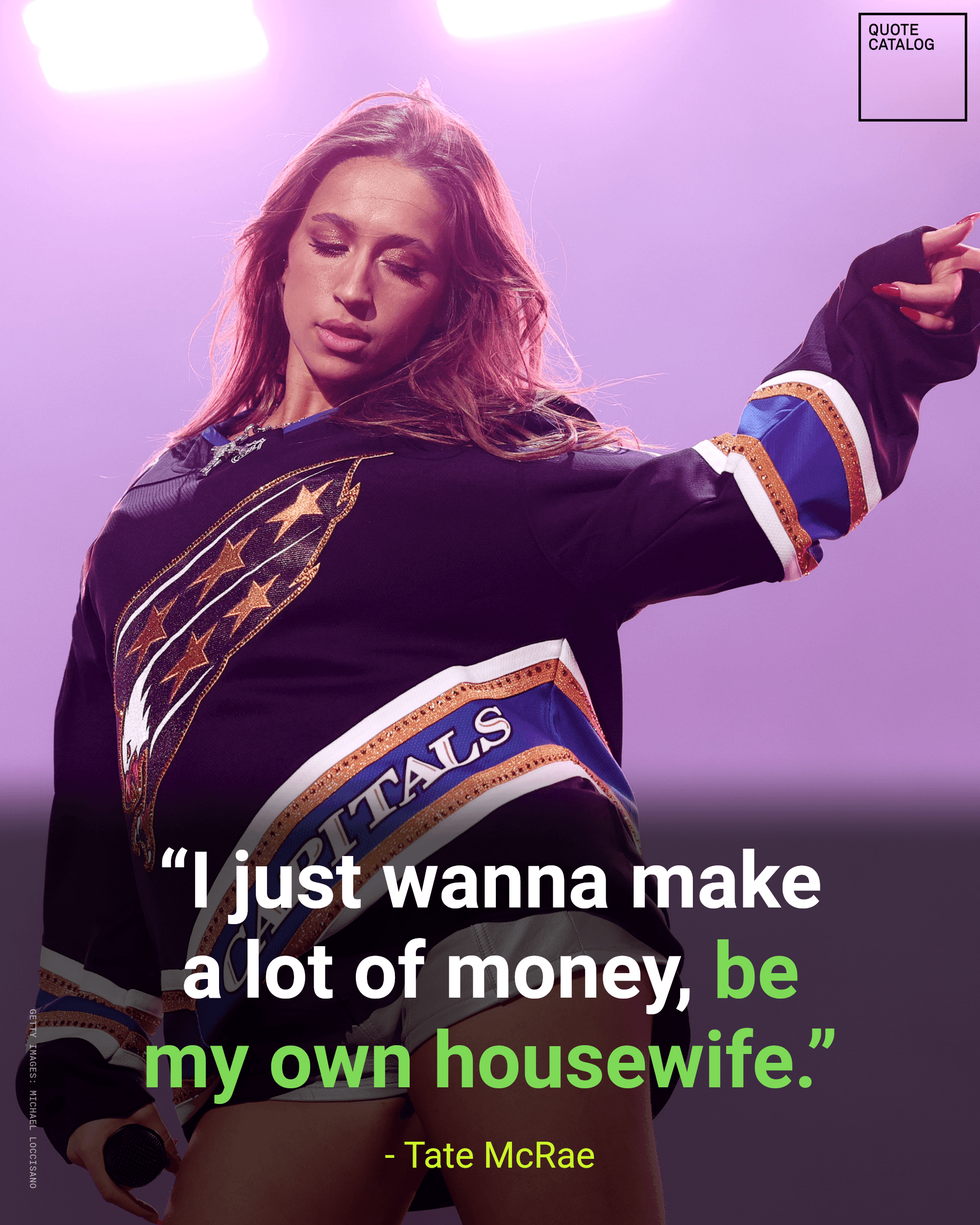Tate McRae puts financial independence at the center of “Housewife,” imagining a life she can pay for herself and a partner she can choose freely. Released in…
