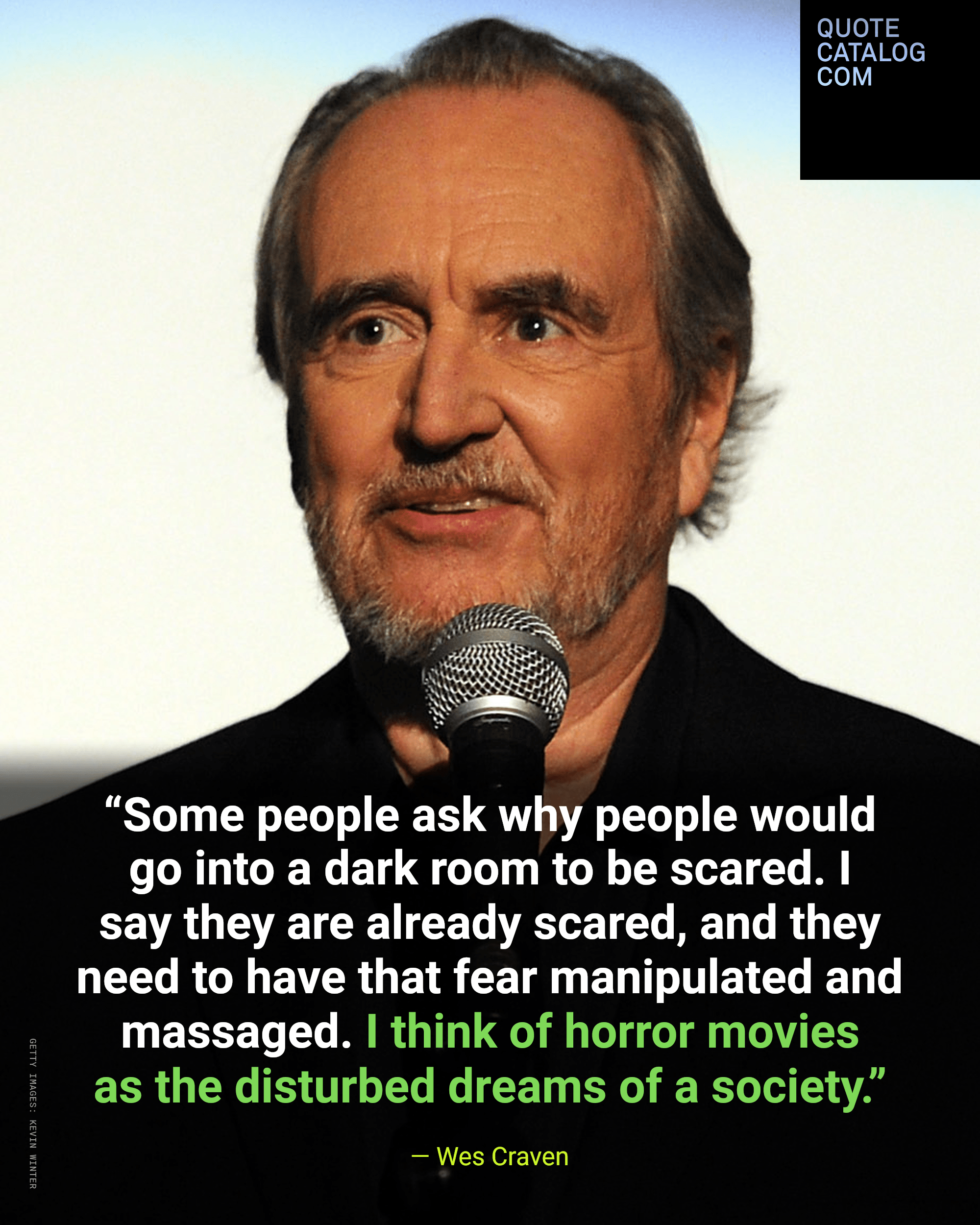 Wes Craven, the filmmaker who created A Nightmare on Elm Street and directed the first 4 Scream films, traced his work in horror back to fears he’d grown up…