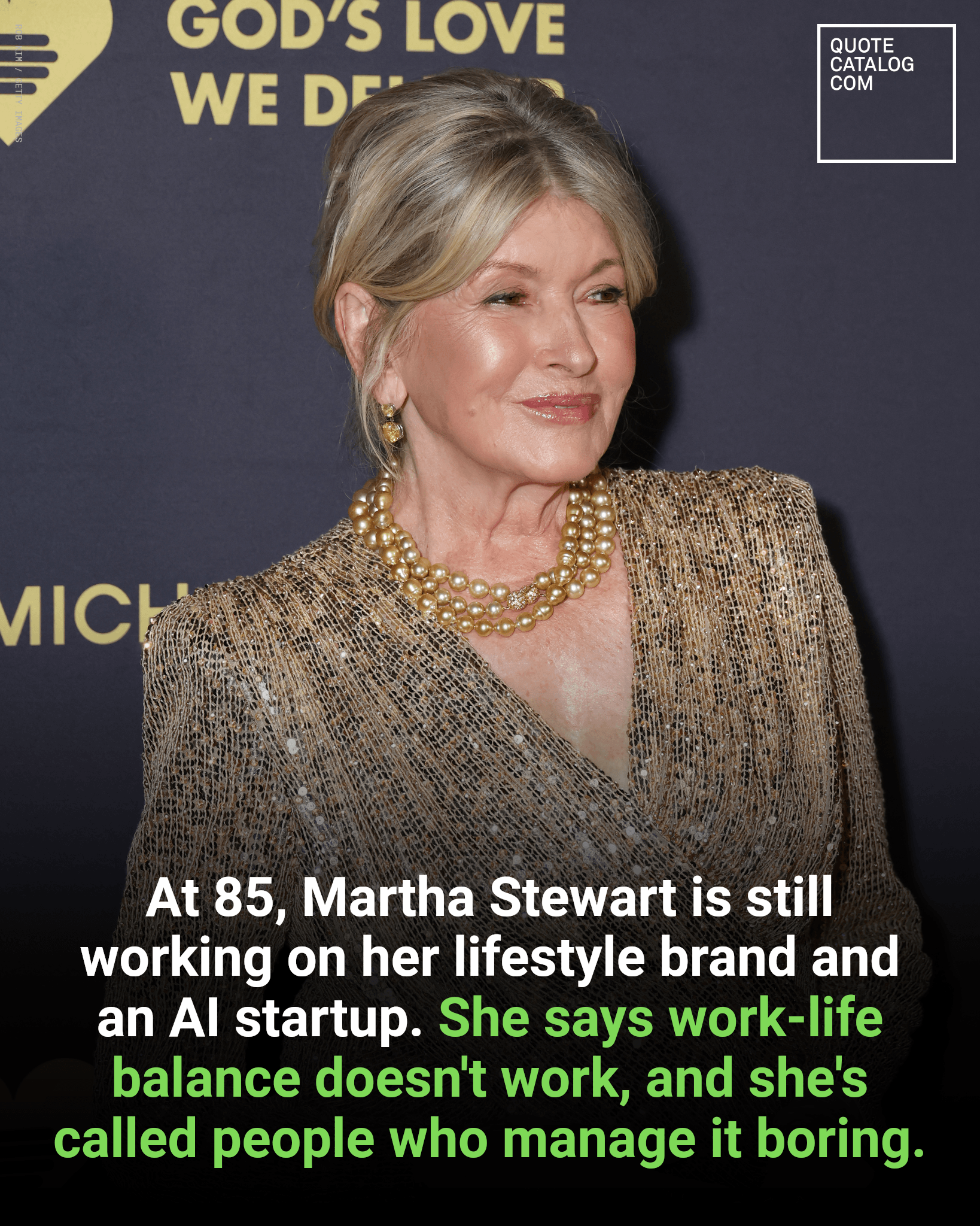 Asked how she fits a personal life around her business, Martha Stewart told Vivian Tu that balance rarely happens. Even when it does, she has reservations: “I’m…