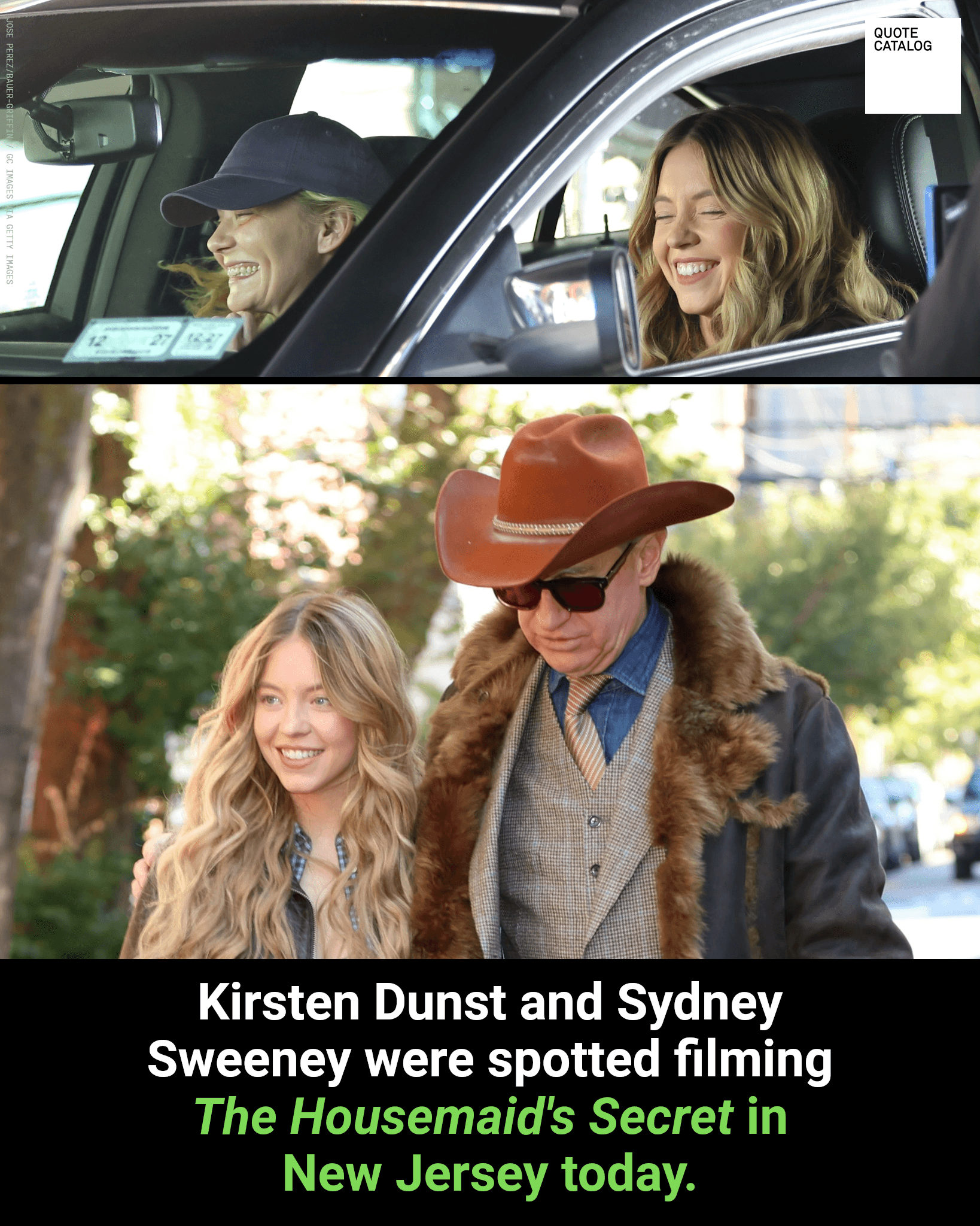 Kirsten Dunst and Sydney Sweeney were on The Housemaid's Secret set in Jersey City, New Jersey, today, October 26. The sequel brings Dunst into the story as…