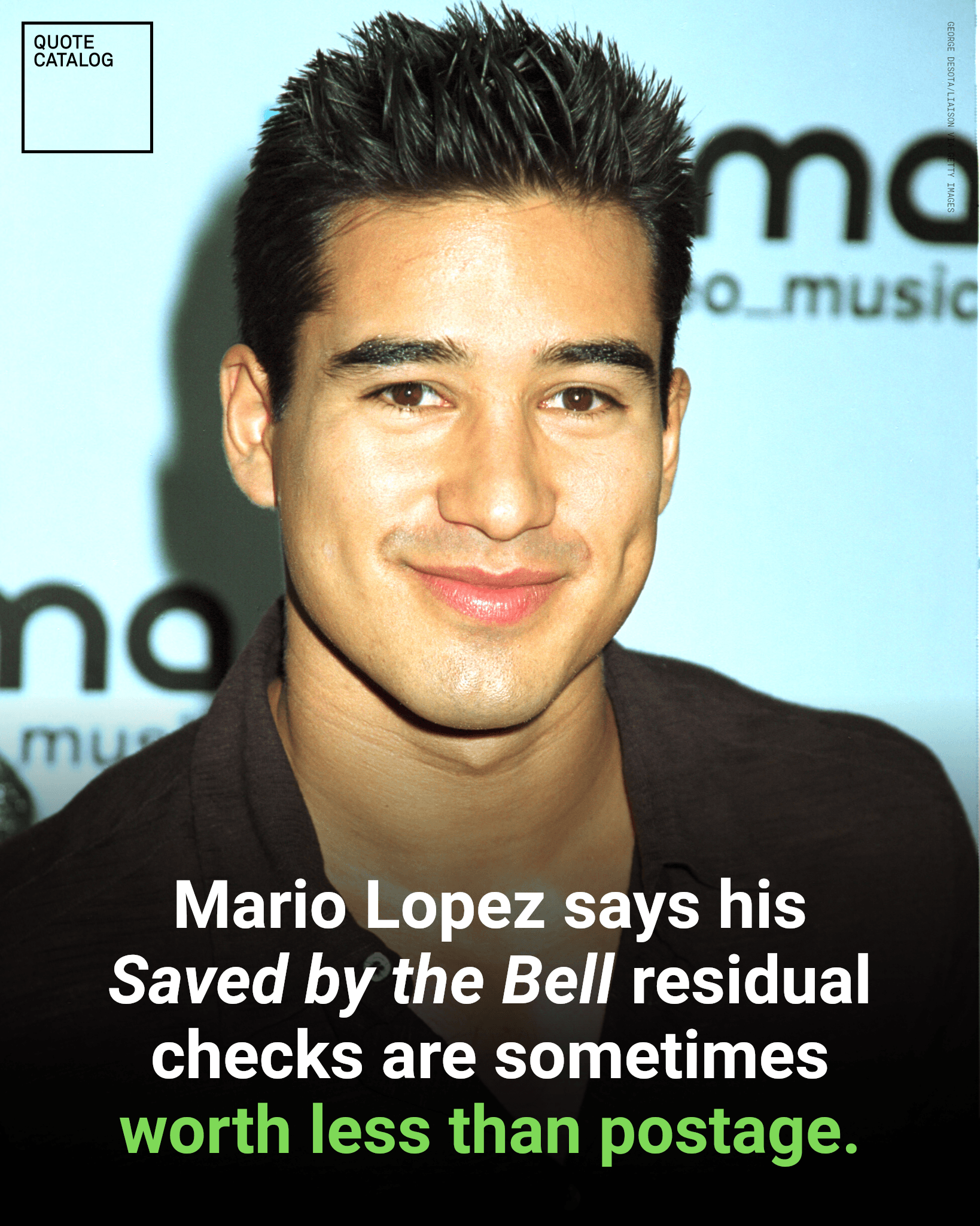 Mario Lopez says the tiny residual checks he gets from Saved by the Bell reflect a deal the young cast had little power to negotiate. Some payments don't even…